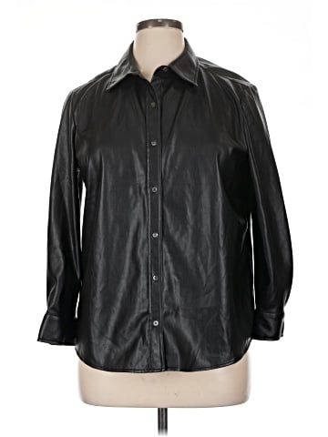 J. McLaughlin 3/4 Sleeve Button-Down Shirt (view 1)