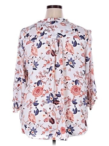 Carolina Belle 3/4 Sleeve Blouse (view 2)