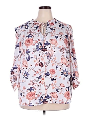Carolina Belle 3/4 Sleeve Blouse (view 1)