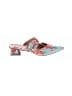 Unbranded Paisley Pink Blue Heels Size EU (IT) 43 / US 13 - photo 1