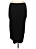 Dee Elly Solid Black Formal Skirt Size L - photo 1