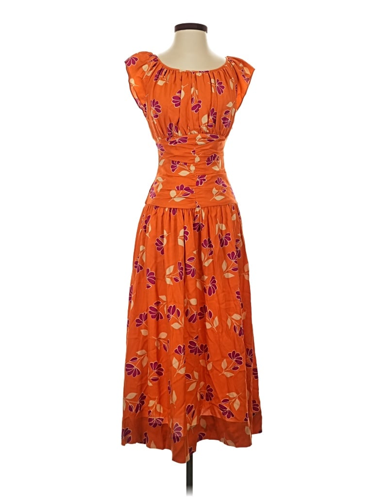 Joie Casual Dress In Orange