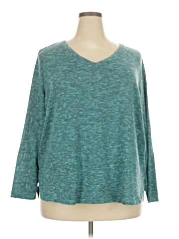 Faded Glory 3/4 Sleeve Top (view 1)