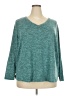 Faded Glory Teal 3/4 Sleeve Top Size 3X - photo 1