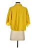 Zara Yellow Short Sleeve Blouse Size XS - photo 2