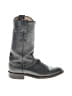 Justin Black Blue Boots Size 4 1/2 (wide) - photo 1