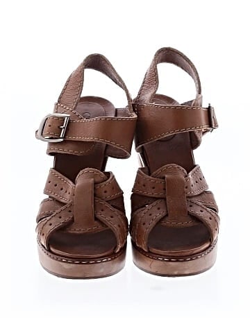 Chloé Leather Platform Sandals (view 2)