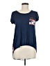 rue21 Blue Short Sleeve Top Size M - photo 1