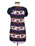 rue21 Blue Short Sleeve Top Size M - photo 2