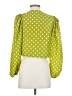 Levi's 100% Polyester Green 3/4 Sleeve Blouse Size XS - photo 2