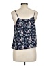 Lush Floral Paisley Blue Sleeveless Blouse Size L - photo 2