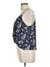 Lush Floral Paisley Blue Sleeveless Blouse Size L - photo 5