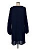 Shein 100% Polyester Solid Blue Casual Dress Size 8 - 10 - photo 2