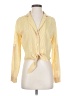 Minkpink Yellow Long Sleeve Blouse Size S - photo 1