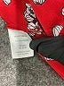 dalia 100% Polyester Red 3/4 Sleeve Blouse Size L - photo 5