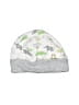 Allura 100% Cotton Gray White Beanie Size 6-9 mo - photo 1