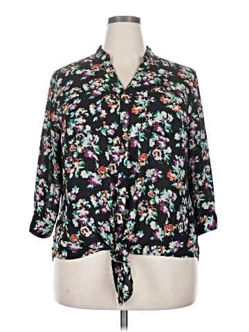 Elementz 3/4 Sleeve Blouse (view 1)