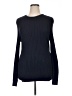 Zara 100% Cotton Blue Pullover Sweater Size XL - photo 1