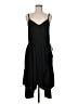 Gap 100% Polyester Solid Black Casual Dress Size 8 - photo 1