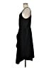 Gap 100% Polyester Solid Black Casual Dress Size 8 - photo 5