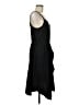 Gap 100% Polyester Solid Black Casual Dress Size 8 - photo 4