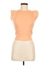 Blue Rain Orange Short Sleeve Top Size M - photo 1