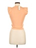 Blue Rain Orange Short Sleeve Top Size M - photo 2