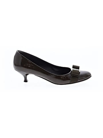 Salvatore Ferragamo Vintage Patent Leather Heels (view 1)