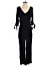 Wild Fable Solid Black Jumpsuit Size L - photo 1
