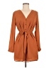 Forever 21 100% Polyester Orange Casual Dress Size M - photo 1
