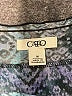 Cato Teal Short Sleeve Blouse Size M - photo 6