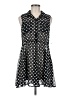Forever 21 Polka Dots Black Casual Dress Size M - photo 1