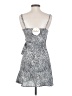 Audrey 3+1 100% Polyester Silver Black Sleeveless Top Size S - photo 2