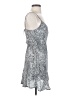 Audrey 3+1 100% Polyester Silver Black Sleeveless Top Size S - photo 4
