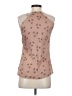 ALLSAINTS 100% Polyester Pink Tan Sleeveless Blouse Size 4 - photo 2