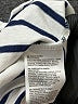 Lands' End 100% Cotton Stripes Ivory Short Sleeve Turtleneck Size XS - photo 8