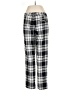 Leifsdottir Plaid Black Casual Pants Size 2 - photo 2