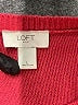 Ann Taylor LOFT Outlet Red Pullover Sweater Size L - photo 7