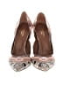 Aquazzura Graphic Ivory Brown Heels Size EU (IT) 38 / US 8 - photo 2