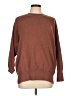 Abercrombie & Fitch Solid Brown Pullover Sweater Size L - photo 1