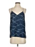 Cooper & Ella 100% Polyester Blue Tank Top Size S - photo 1