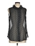 CAbi 100% Polyester Gray Sleeveless Blouse Size M - photo 1