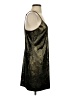 Lavender Brown Metallic Black Cocktail Dress Size XS - photo 4