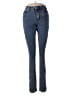 ROYALTY Chevron-herringbone Blue Jeans Size 6 - photo 1
