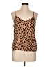 A New Day 100% Rayon Brown Sleeveless Top Size L - photo 1