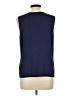 BTFBM 100% Viscose Blue Purple Sleeveless Top Size L - photo 2