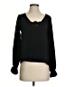 Shein 100% Polyester Black Long Sleeve T-Shirt Size 4 - photo 1
