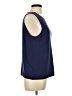BTFBM 100% Viscose Blue Purple Sleeveless Top Size L - photo 4