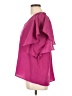 Eclair 100% Polyester Pink Short Sleeve Blouse Size L - photo 5