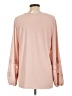 Dennis by Dennis Basso Pink Long Sleeve Blouse Size L - photo 2